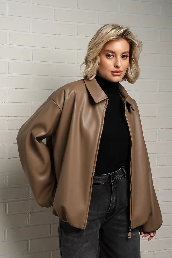 Куртка Поверь в мечту LADY TAIGA, капучино - фото 2