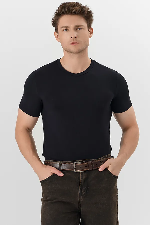 Футболка мужская MARK FORMELLE, черный - фото 2