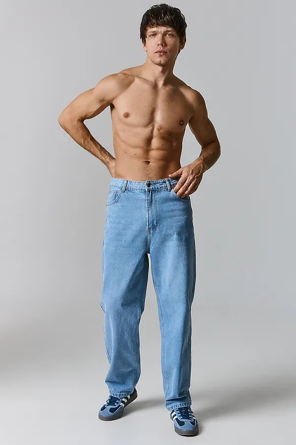 Джинсы мужские (осенне-зимний ассортимент) MARK FORMELLE, голубой - фото 2