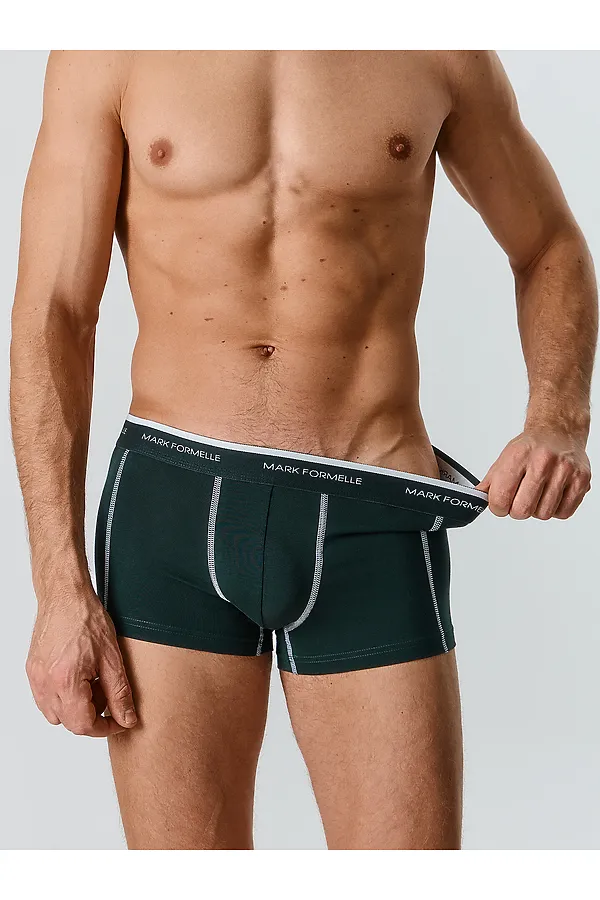 Трусы мужские MARK FORMELLE, зеленый бархат - фото 2