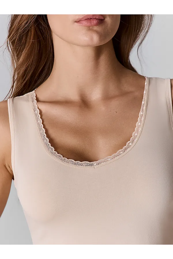 Майка женская MARK FORMELLE, нюд - фото 2