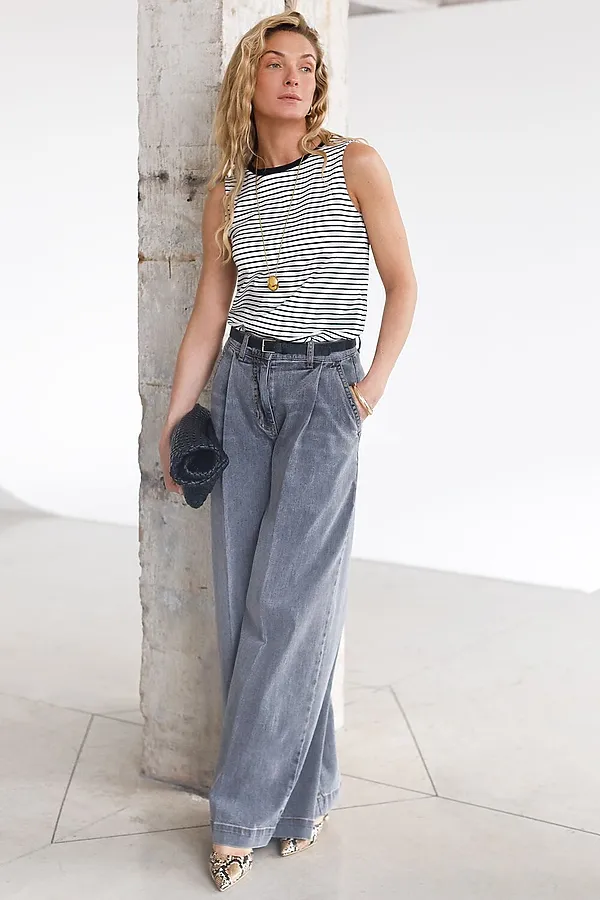 Топ VILATTE, бело-черный - фото 2