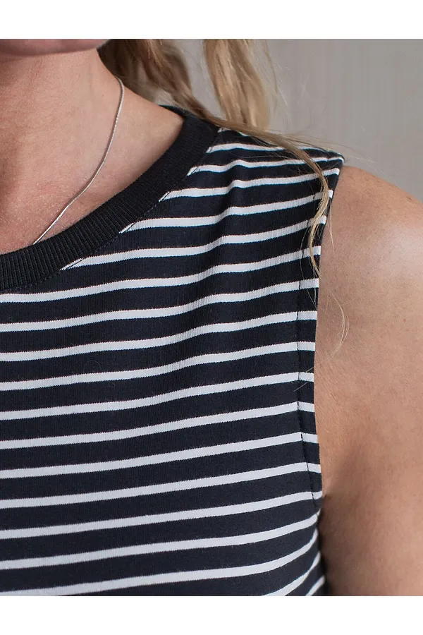 Топ VILATTE, черный-белый - фото 2