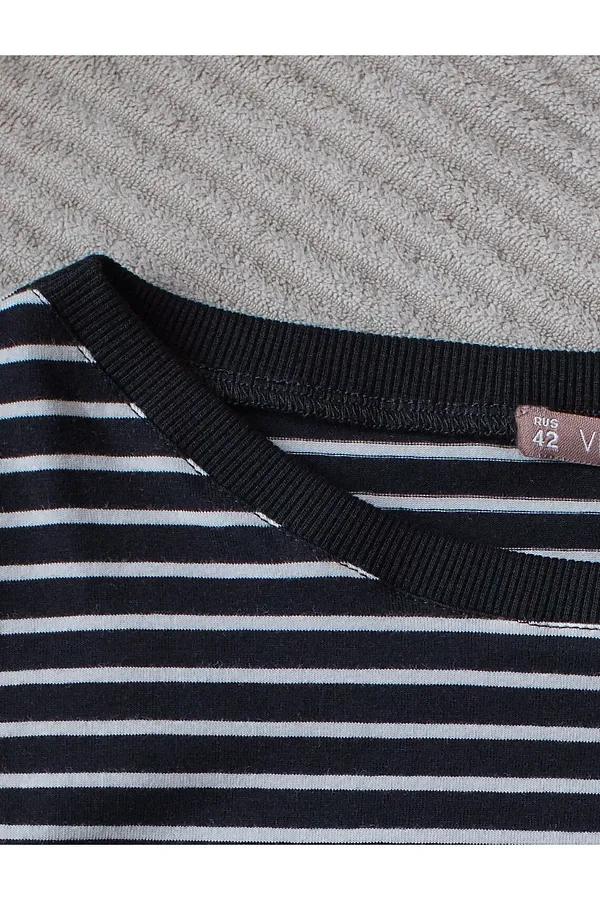 Топ VILATTE, черный-белый - фото 2