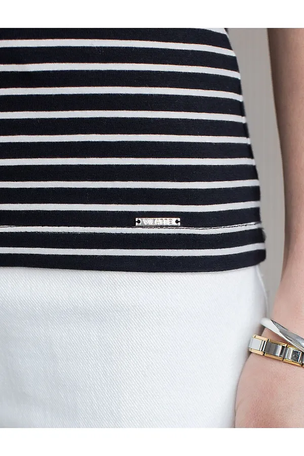 Топ VILATTE, черный-белый - фото 2