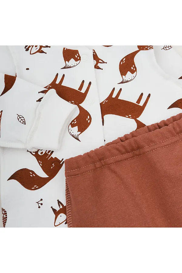 Комплект футер 2х нитка начёс YOULALA, молочный - фото 2