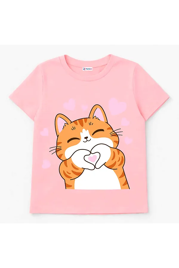Футболка кулирка YOULALA, розовый - фото 2