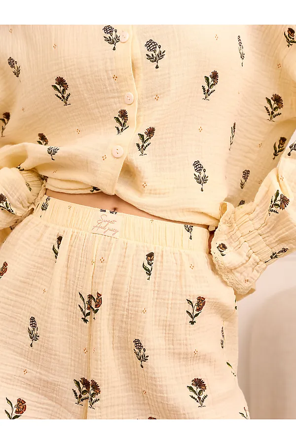 Пижама INDEFINI, молочный - фото 2