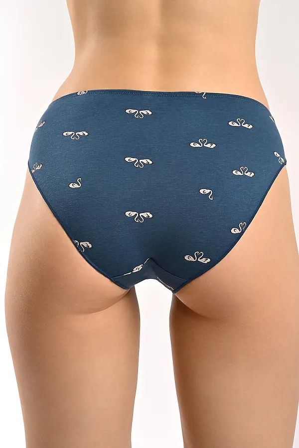 Трусы INDEFINI, синий - фото 2