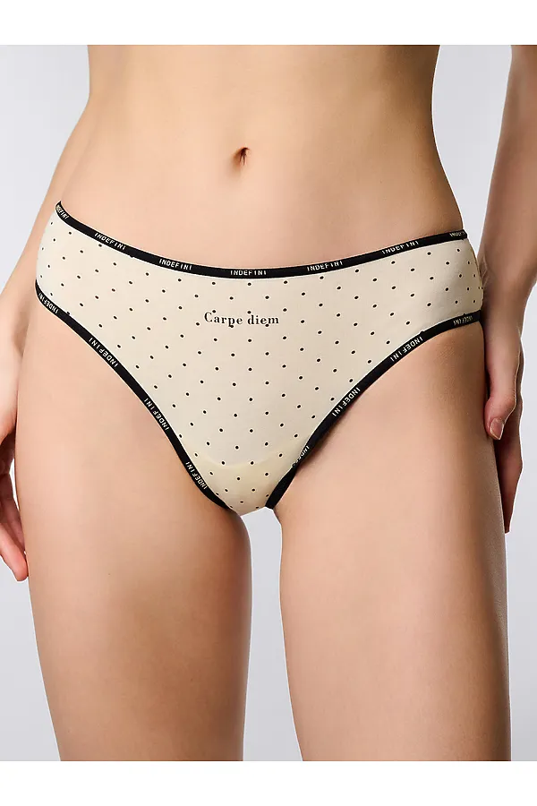 Трусы INDEFINI, бежевый - фото 2