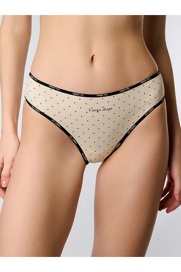 Трусы INDEFINI, бежевый - фото 2