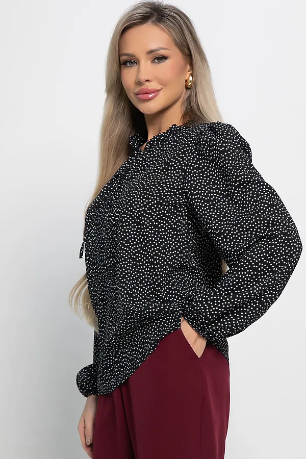 Блуза Анастейша LADY TAIGA, черная - фото 2