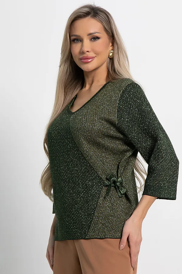 Блуза Найви LADY TAIGA, оливковая - фото 2