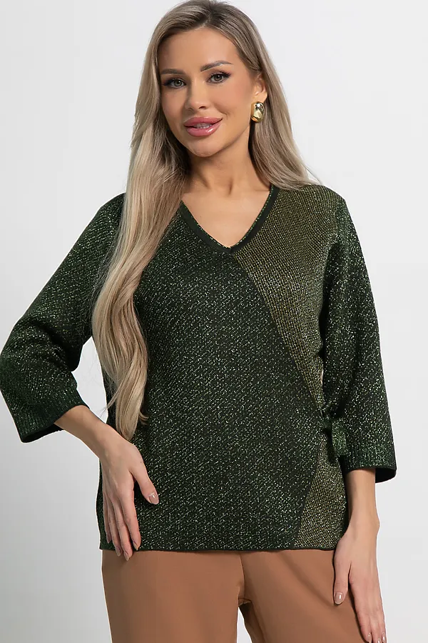 Блуза Найви LADY TAIGA, оливковая - фото 2
