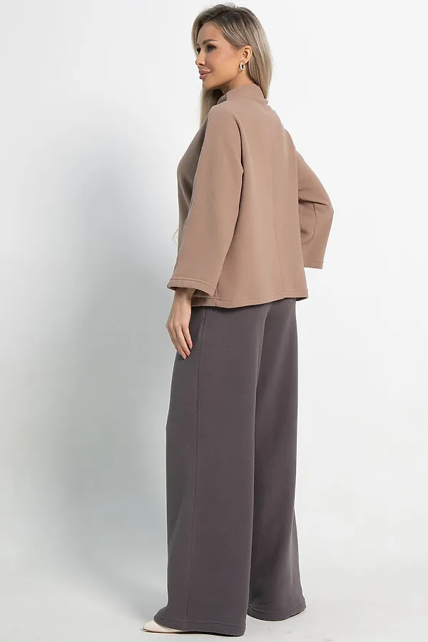 Костюм флисовый Дыхание зимы LADY TAIGA, бежевый - фото 2