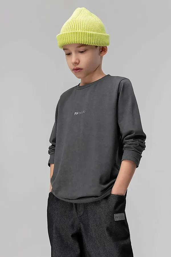 Лонгслив BODO, серый - фото 2