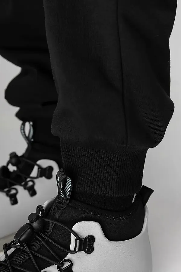 Костюм (Брюки+Толстовка) BODO, черный - фото 2