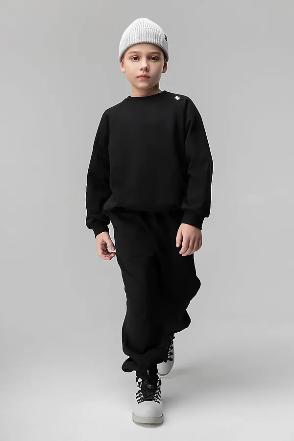 Костюм (Брюки+Толстовка) BODO, черный - фото 2