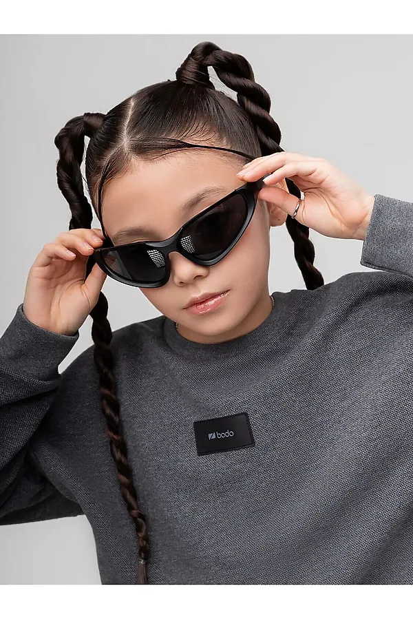 Костюм футболка + юбка.  BODO, темно-серый меланж - фото 2