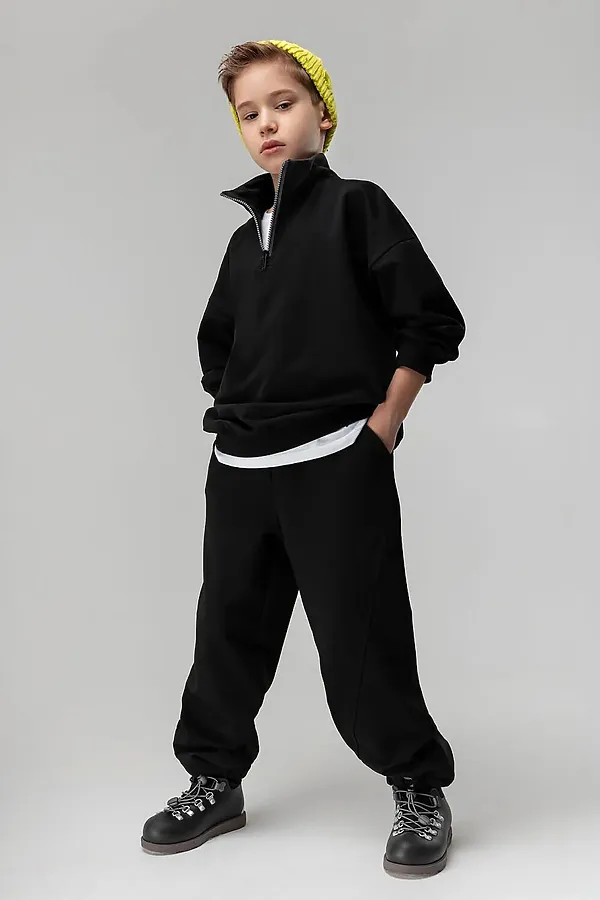 Костюм (Толстовка+Брюки) BODO-S, черный - фото 2