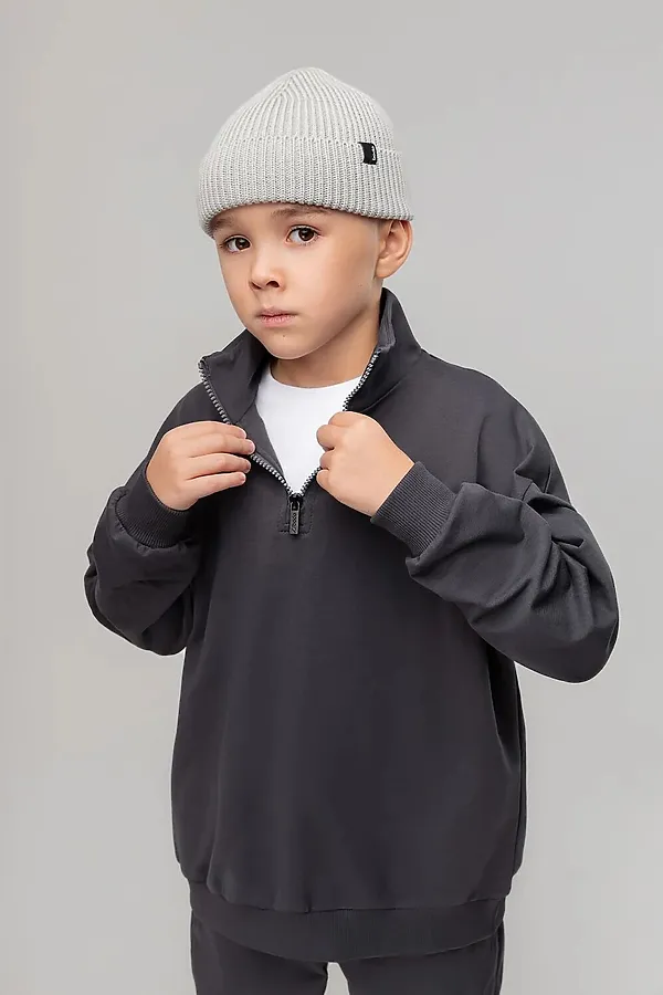 Костюм (Толстовка+Брюки) BODO-S, темно-серый - фото 2