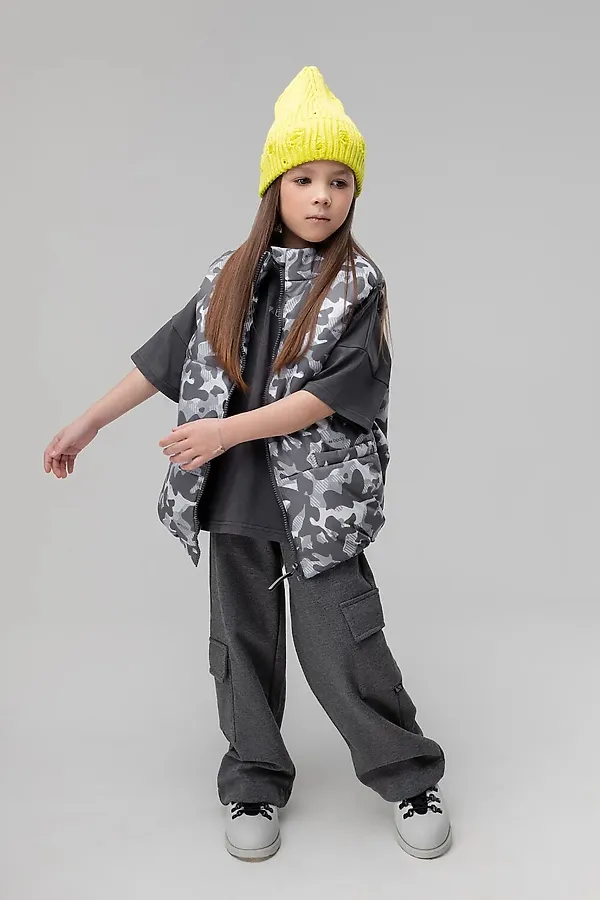 Жилет BODO, серый - фото 2