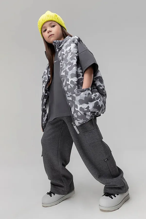 Жилет BODO, серый - фото 2