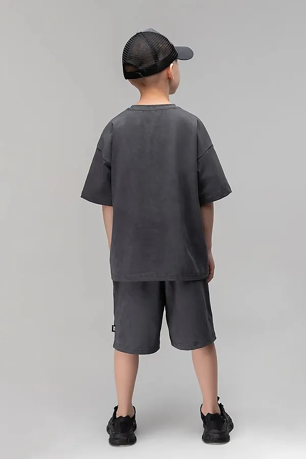 Костюм (Футболка+Шорты) BODO-S, серый - фото 2