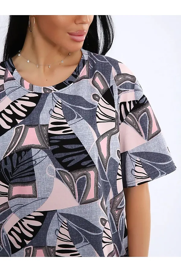 Костюм с брюками КЖ-007 НАТАЛИ, индиго - фото 2