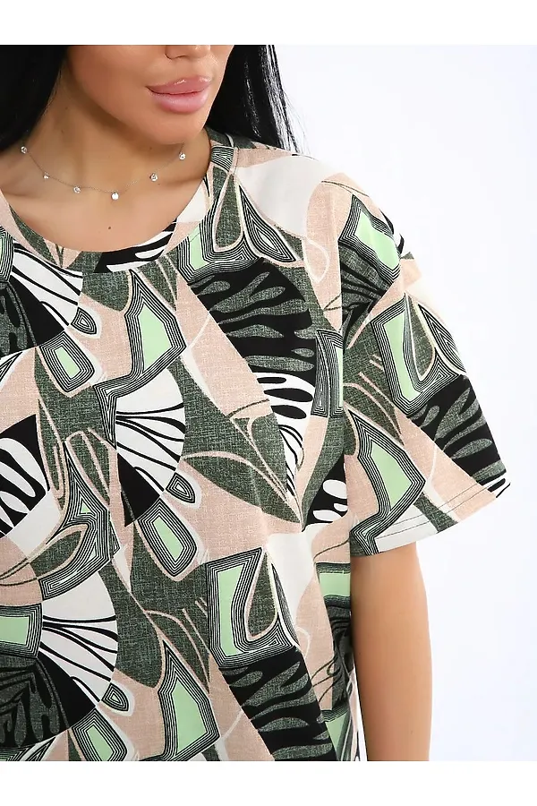 Костюм с брюками КЖ-007 НАТАЛИ, хаки - фото 2