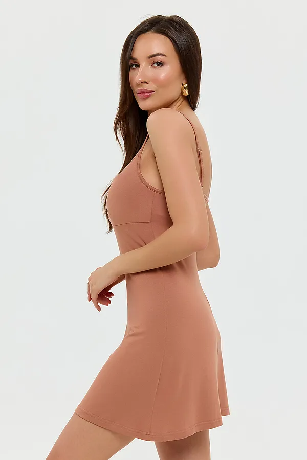 Сорочка Гармония НАТАЛИ, карамель - фото 2