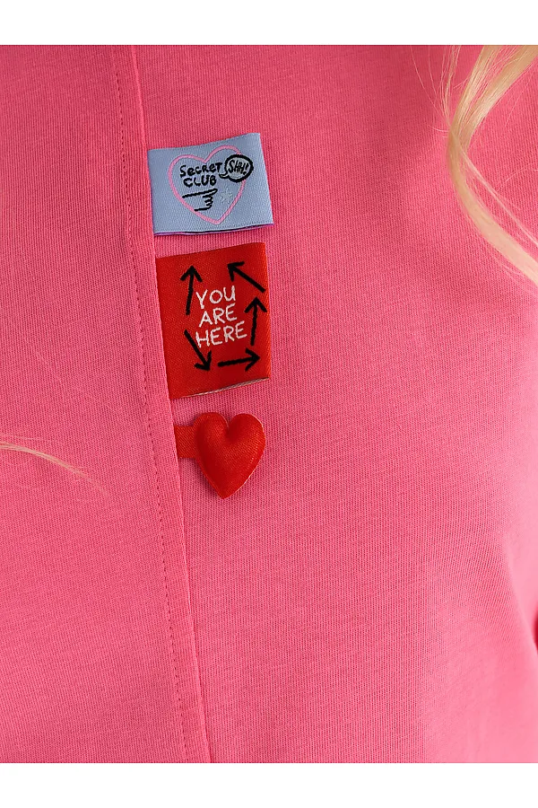 Футболка для девочек PELICAN, розовый - фото 2