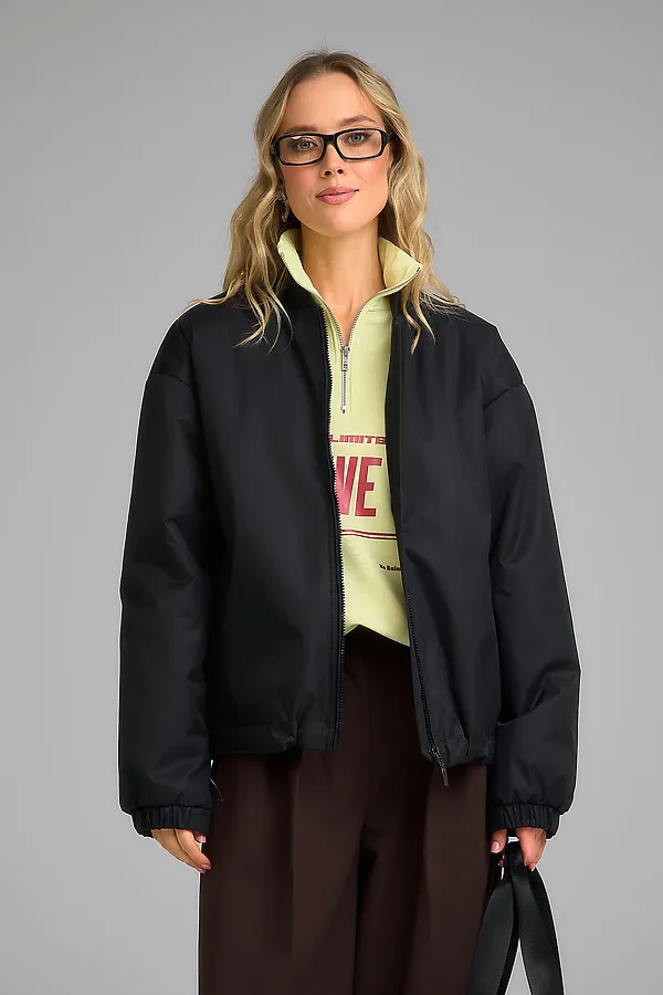 Куртка женская HOOPS, черный - фото 2