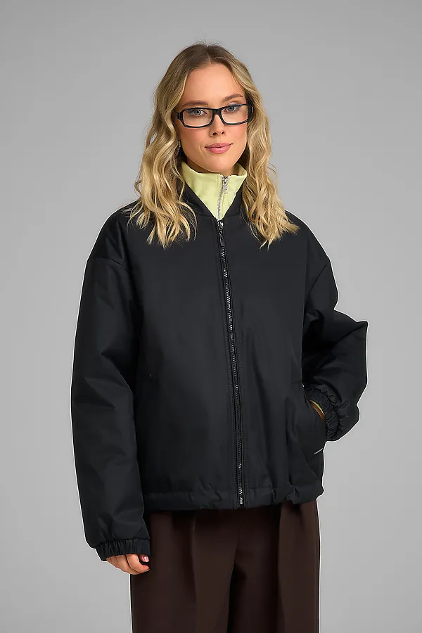 Куртка женская HOOPS, черный - фото 2