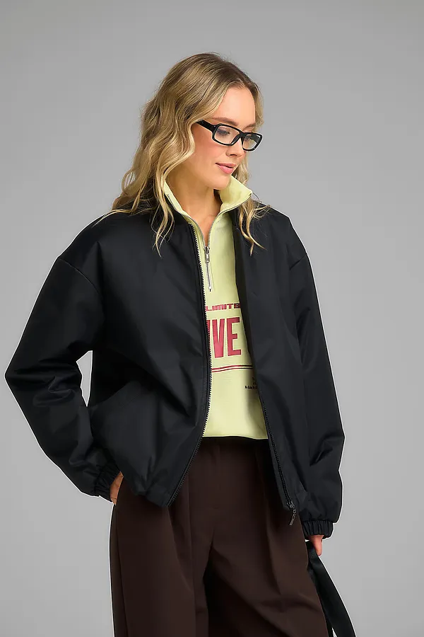 Куртка женская HOOPS, черный - фото 2