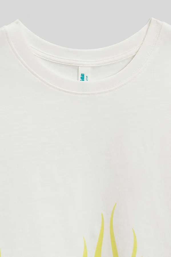 Футболка ACOOLA, белый принт - фото 2