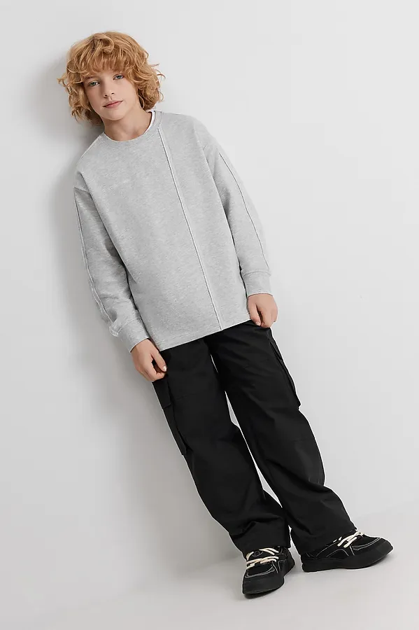 Джемпер ACOOLA, серый меланж - фото 2