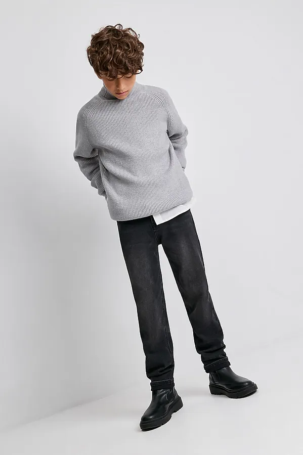 Брюки джинсовые ACOOLA, темно-серый - фото 2