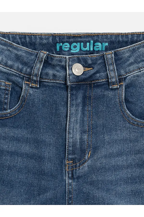 Брюки джинсовые ACOOLA, темно-синий - фото 2