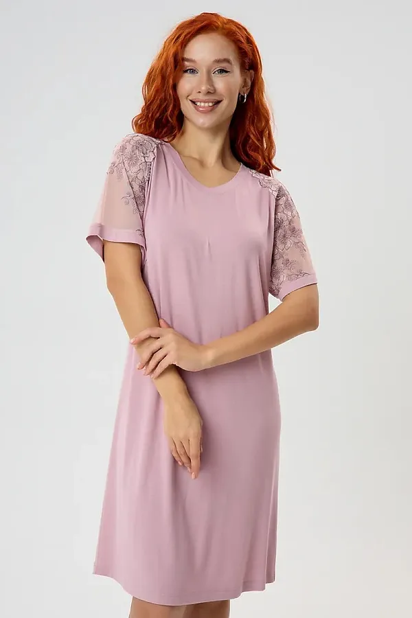 Сорочка Варя НАТАЛИ, розовый - фото 2