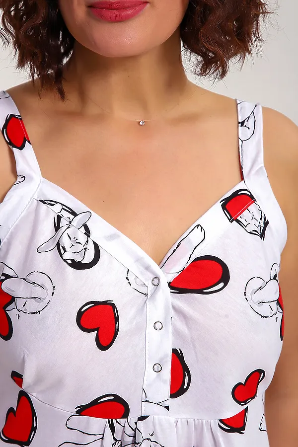 Сорочка 88136 НАТАЛИ, белый - фото 2