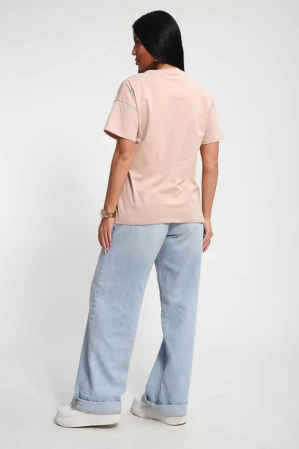 Футболка 85657 НАТАЛИ, бежевый - фото 2