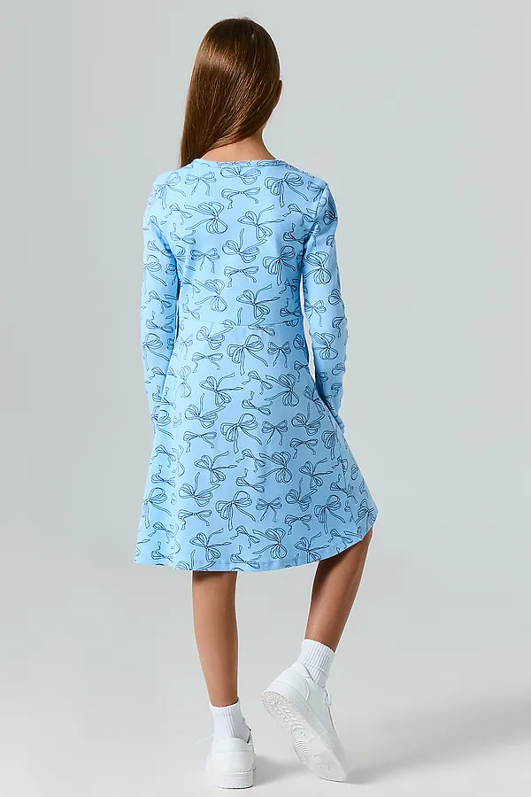 Платье MARK FORMELLE, бантики на небесном - фото 2