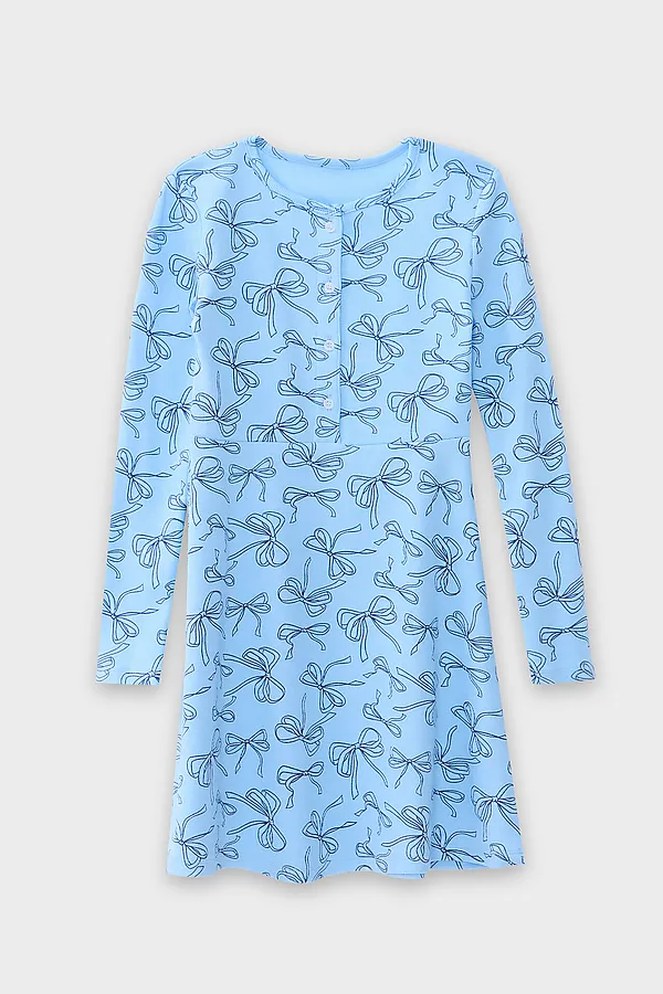 Платье MARK FORMELLE, бантики на небесном - фото 2