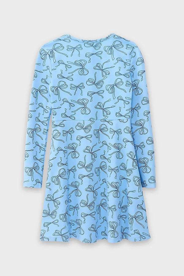 Платье MARK FORMELLE, бантики на небесном - фото 2