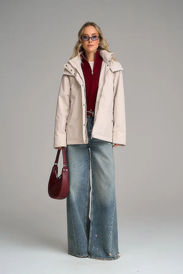 Плащ женский HOOPS, светло-бежевый - фото 2