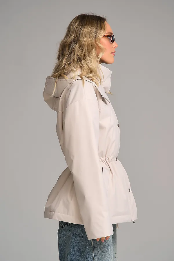 Плащ женский HOOPS, светло-бежевый - фото 2