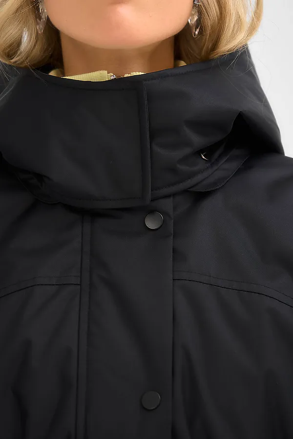 Плащ женский HOOPS, черный - фото 2