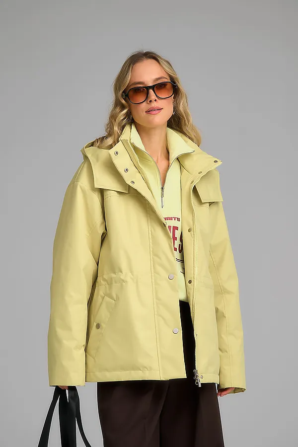 Плащ женский HOOPS, желтый - фото 2