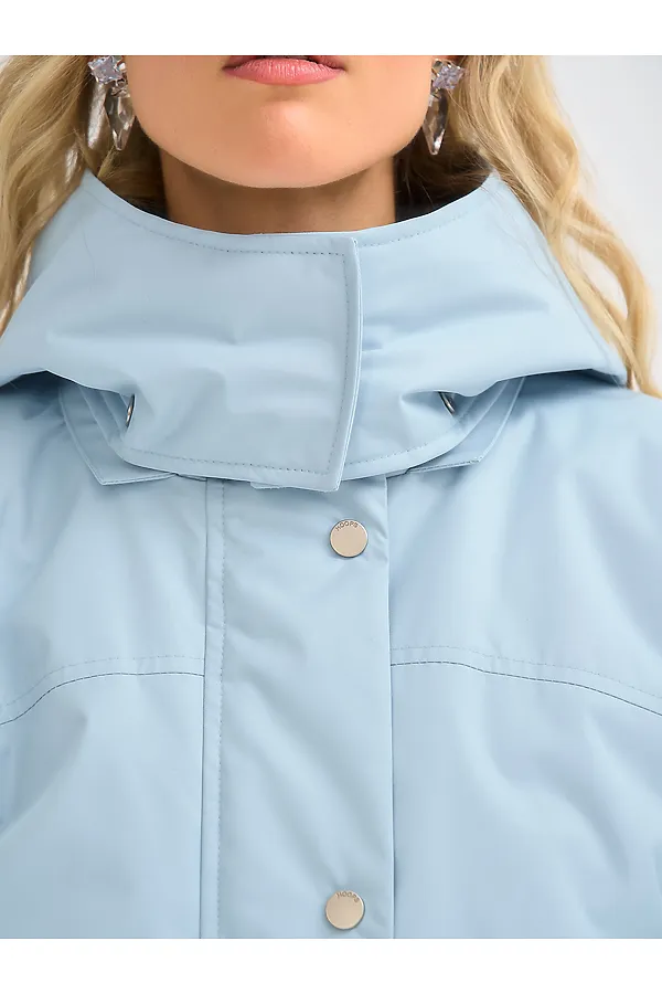 Плащ женский HOOPS, голубой - фото 2